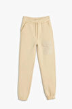 Koton Erkek Çocuk Basic Jogger Eşofman Altı Beli Bağlamalı Cep Detaylı Şardonlu