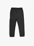 Basic Kapitone Jogger Eşofman Altı Cepli