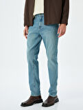 Slim Fit Kot Pantolon - Brad Jean