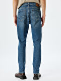 Slim Fit Kot Pantolon - Brad Jean