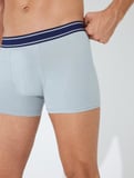 3'lü Boxer Seti Baskılı Çok Renkli Pamuklu
