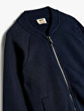 5WKB10006TK Koton Erkek Çocuk Sweat LACİVERT