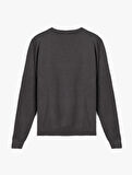 Basic Sweatshirt Bisiklet Yaka Uzun Kollu