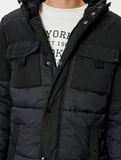 Anorak Mont Slim Fit Fermuarlı