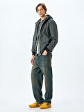 Mevsimlik Ceket Slim Fit Fermuarlı