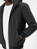 Mevsimlik Ceket Slim Fit Fermuarlı