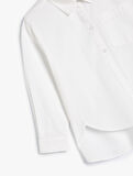 Basic Okul Gömleği Uzun Kollu Pamuklu 