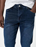Slim Fit Kot Pantolon - Brad Jean