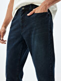 Slim Fit Kot Pantolon - Brad Jean