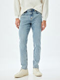 Slim Fit Kot Pantolon - Brad Jean