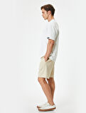 Şort Cep Detaylı Pamuklu
