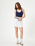 Sporcu Sütyeni V Yaka Slim Fit