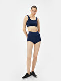 Ekstra Mini Spor Tayt Standart Bel Slim Fit 