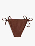 İpli Bikini Altı Slip Parlak