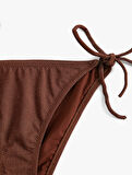 İpli Bikini Altı Slip Parlak