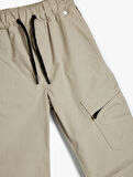 Paraşüt Pantolon Beli Bağlamalı Yan Cep Detaylı 