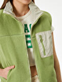 Polar Outdoor Yelek Dik Yaka Cepli 