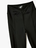Slim Fit Yüksek Bel Spor Tayt