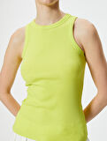Fitilli Atlet Halter Yaka Basic