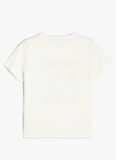 Koton Baskılı Ekru Kadın T-Shirt 4SKG10582AK