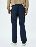 Pamuklu Gabardin Cep Detaylı Chino Pantolon