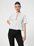 Kapri Pantolon Kumaş Slim Fit Standart Bel