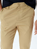 Chino Pantolon Slim Fit Cep Detaylı Pamuklu