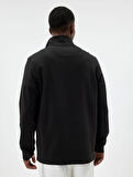 5WAM70090MK Koton Erkek Sweat SİYAH