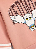 Koton Baskılı Kız Çocuk Pembe Sweatshırt 5WKG10376AK