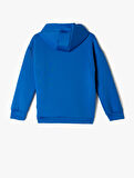 Kapşonlu Sweatshirt Kanguru Cepli Uzun Kollu 