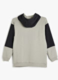 Koton Baskılı Erkek Çocuk  Gri Sweatshırt 5WKB10292TK