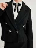 Tüvit Blazer Ceket Kruvaze Regular Fit