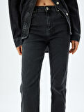 İspanyol Paça Kot Pantolon Cepli - Victoria Flare Jeans