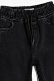 Koton Erkek Çocuk Kot Pantolon Jogger Beli Lastikli Cepli Pamuklu - Jegging Jean