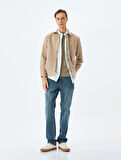 Slim Straight Fit Kot Pantolon - Chadwick Jean