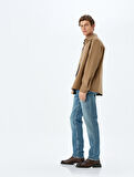 Slim Fit Kot Pantolon - Brad Jean