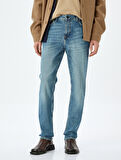 Slim Fit Kot Pantolon - Brad Jean