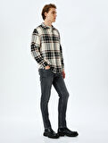 Pamuklu Normal Bel Slim Fit Jean Pantolon - Brad Jean