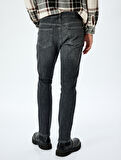 Pamuklu Normal Bel Slim Fit Jean Pantolon - Brad Jean
