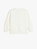 Beetlejuice Sweatshirt Lisanslı Uzun Kollu Bisiklet Yaka 