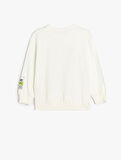 Örümcek Adam Sweatshirt Baskılı Lisanslı Uzun Kollu Pamuklu