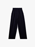 Regular Fit Viskon Geniş Paça Palazzo Pantolon