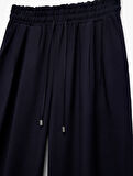 Regular Fit Viskon Geniş Paça Palazzo Pantolon