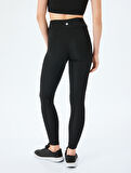 Yüksek Bel Slim Fit Spor Tayt