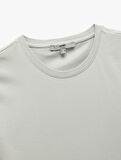 Pamuklu Kısa Kollu Slim Fit Bisiklet Yaka Erkek Basic Tişört