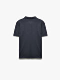Kısa Kollu Pamuklu Pike Kumaş Polo Yaka Slim Fit Tişört