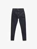 Pamuklu Normal Bel Düğmeli Skinny Fit Jean Pantolon - Michael Jean