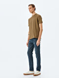 Slim Fit Kot Pantolon - Brad Jean