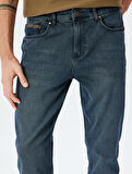 Slim Fit Kot Pantolon - Brad Jean