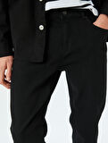 Slim Fit Kot Pantolon - Brad Jean